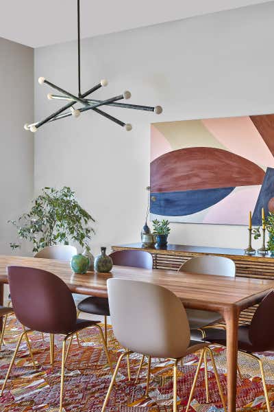  Modern Apartment Dining Room. Boerum Hill Penthouse Duplex by Indigo and Ochre Design.