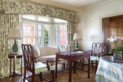  English Country Living Room. English Country Reimagined by J. Stephens Interiors.