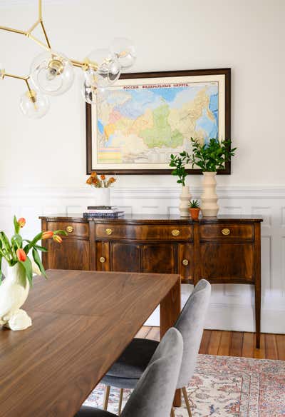  Eclectic Eclectic Apartment Dining Room. Brookline Residence by The Lovely Locale.