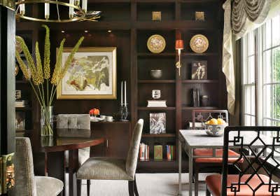  Modern Family Home Dining Room. Zen Classic Fusion by J. Stephens Interiors.