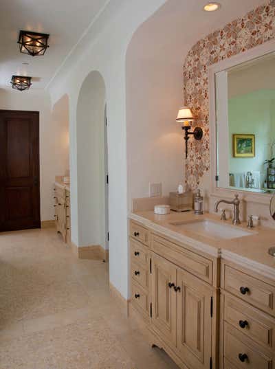  Mediterranean Family Home Bathroom. Del Mar Mesa Residence by Interior Design Imports.