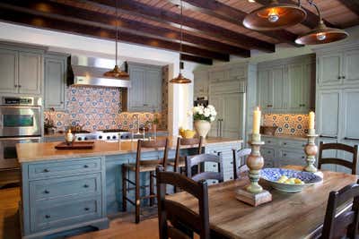  Mediterranean Family Home Kitchen. Del Mar Mesa Residence by Interior Design Imports.