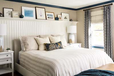  Cottage Bedroom. Wayland MA by Carly Ahlman Design.