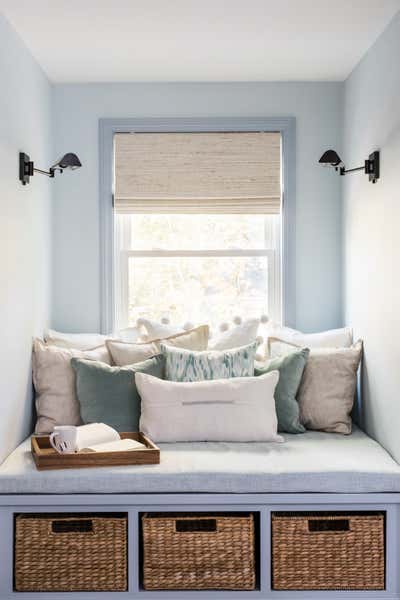  Cottage Family Home Bedroom. Wayland MA by Carly Ahlman Design.