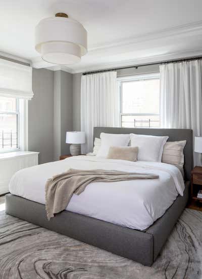  Mid-Century Modern Apartment Bedroom. Upper East Side by Carly Ahlman Design.