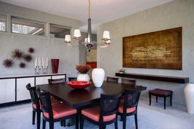  Modern Apartment Dining Room. Thackery Lane by Lisa Kanning Interior Design.