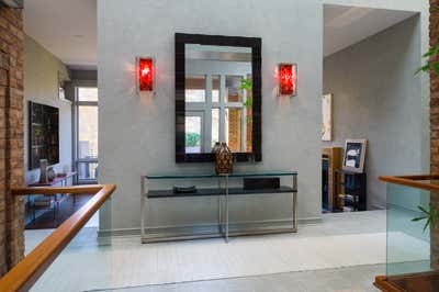  Modern Apartment Entry and Hall. Thackery Lane by Lisa Kanning Interior Design.