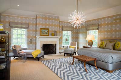  Eclectic Family Home Bedroom. Cheswold Hill by Lisa Kanning Interior Design.