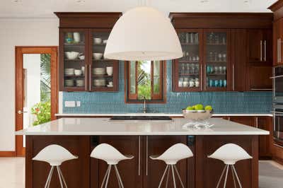  Coastal Modern Beach House Kitchen. Terrapin Villa by Lisa Kanning Interior Design.