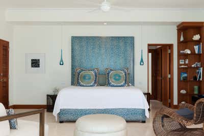  Modern Beach House Bedroom. Terrapin Villa by Lisa Kanning Interior Design.