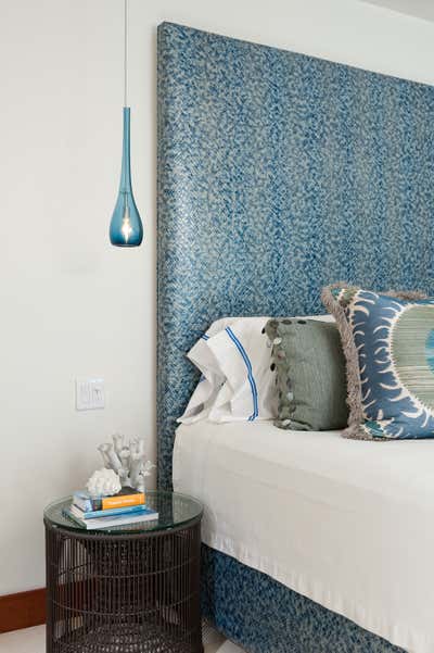  Modern Beach House Bedroom. Terrapin Villa by Lisa Kanning Interior Design.