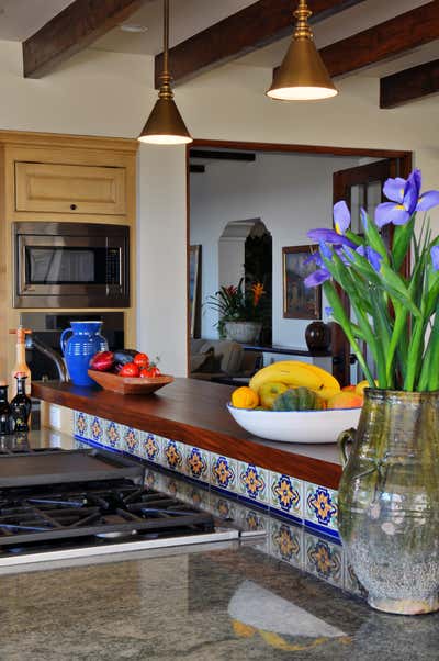  Mediterranean Family Home Kitchen. Muirlands, La Jolla by Interior Design Imports.