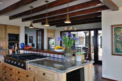  Mediterranean Family Home Kitchen. Muirlands, La Jolla by Interior Design Imports.