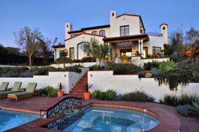  Mediterranean Traditional Family Home Exterior. Muirlands, La Jolla by Interior Design Imports.