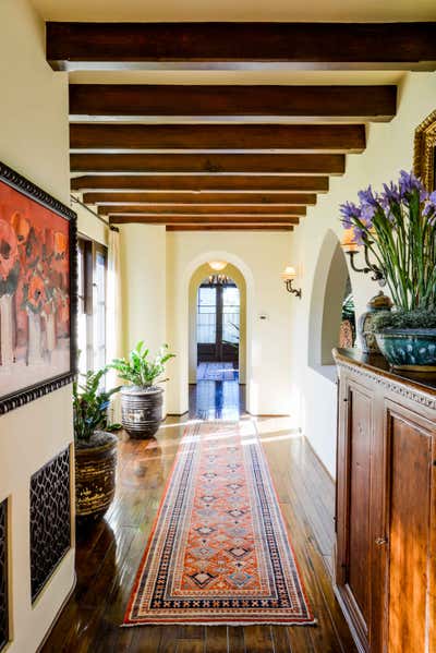  Mediterranean Entry and Hall. Southern California Residence by Interior Design Imports.