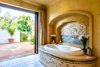  Mediterranean Family Home Bathroom. Southern California Residence by Interior Design Imports.