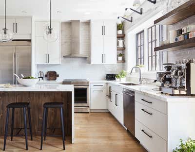  Contemporary Family Home Kitchen. RONCESVALLES KITCHEN by Laura Stein Interiors Inc.