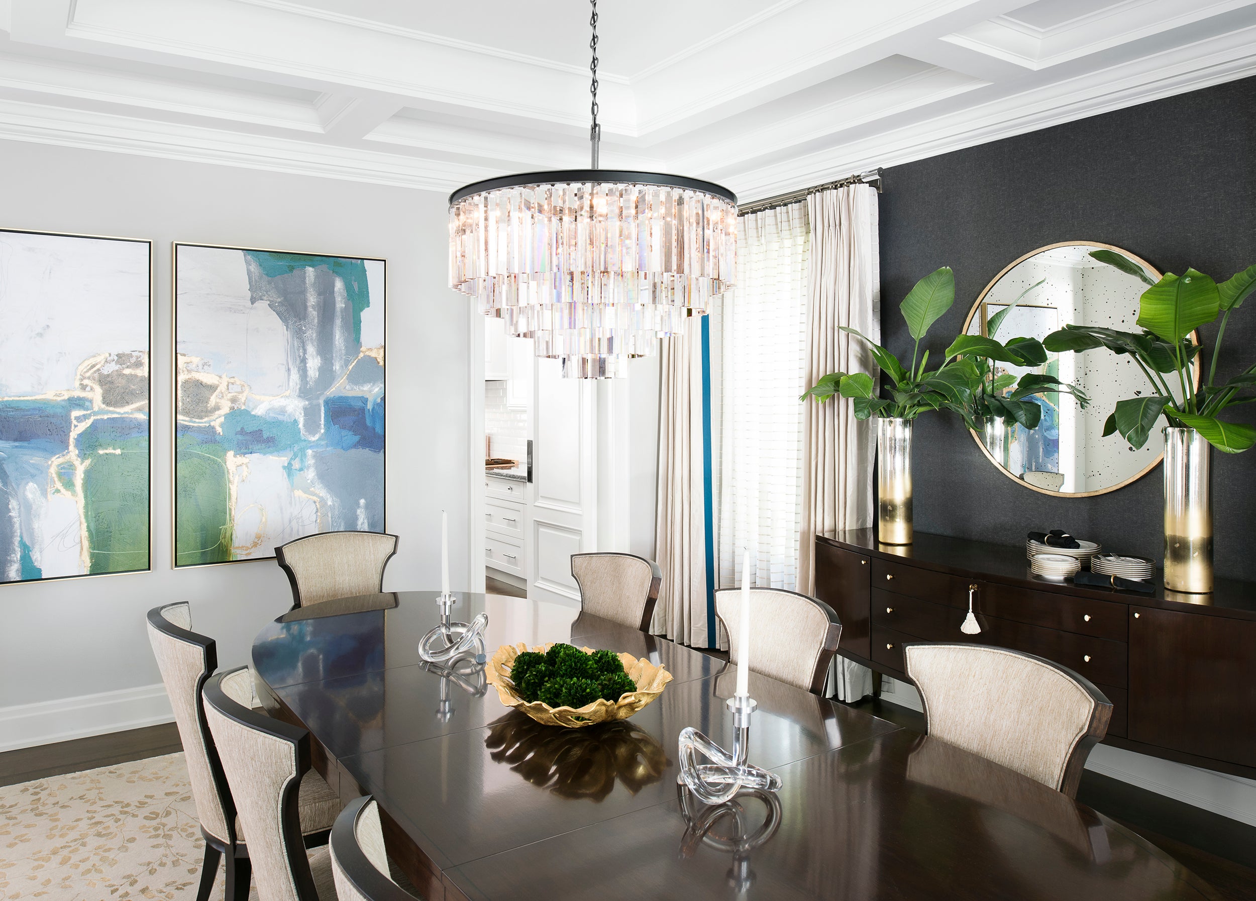 Transitional Dining Room