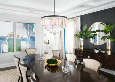  Traditional Family Home Dining Room. FOREST HILL SHARED SPAECS by Laura Stein Interiors Inc.