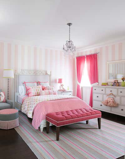  Transitional Maximalist Family Home Children's Room. FOREST HILL KIDS ROOMS by Laura Stein Interiors Inc.