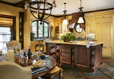  Farmhouse Kitchen. French Country Charm by J. Stephens Interiors.