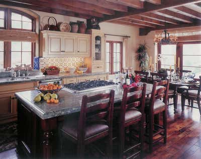  Mediterranean Family Home Kitchen. Fairbanks Ranch  by Interior Design Imports.
