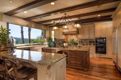  Traditional Family Home Kitchen. El Aspecto Residence by Interior Design Imports.