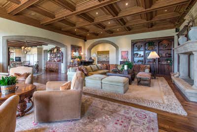  Mediterranean Living Room. El Aspecto Residence by Interior Design Imports.