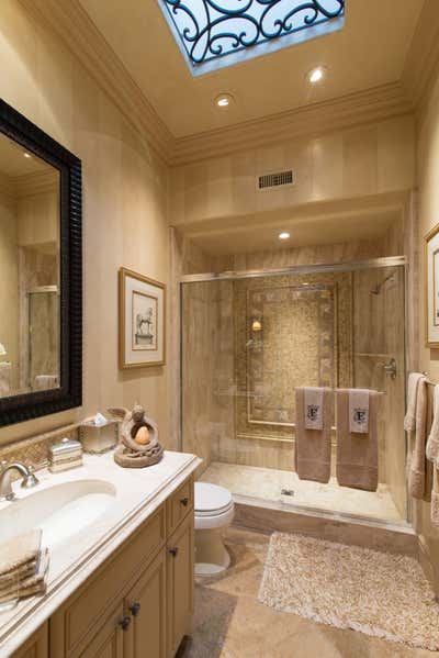  Traditional Family Home Bathroom. El Aspecto Residence by Interior Design Imports.