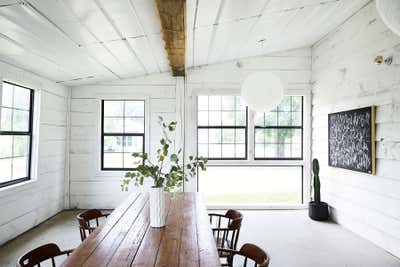  Farmhouse Minimalist Mixed Use Open Plan. 1930's Barn REDO by Ruell and Ray LLC.