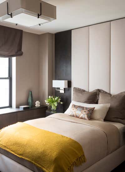  Modern Apartment Bedroom. PARK AVENUE / 65TH STREET by Capponi Studio LTD..