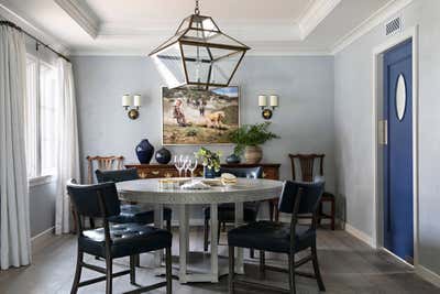  Traditional Family Home Dining Room. Pacific Palisades  by Cameron Design Group.