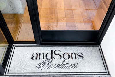  Retail Exterior. AndSons Chocolate Shop by Nate Berkus Associates.