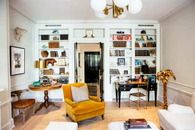  British Colonial Family Home Living Room. Chicago Townhouse by Nate Berkus Associates.