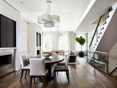  Bachelor Pad Dining Room. Q St by Christopher Boutlier, LLC.