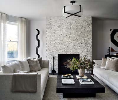 Modern Bachelor Pad Living Room. O St by Christopher Boutlier, LLC.