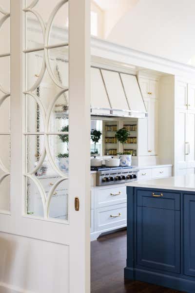  Transitional Family Home Kitchen. Lincoln Park Home  by Jenny Brown LLC.
