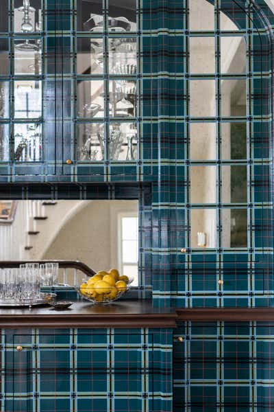  Transitional Family Home Bar and Game Room. Lincoln Park Home  by Jenny Brown LLC.