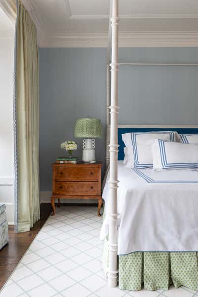  Transitional Family Home Bedroom. Lincoln Park Home  by Jenny Brown LLC.
