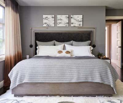  Transitional Family Home Bedroom. Close to the Heart by HSH Interiors.