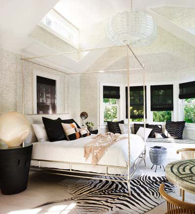  Coastal Contemporary Beach House Bedroom. Southampton Residence by Ayromloo Design.