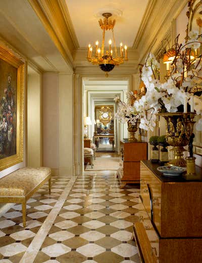  Traditional Apartment Entry and Hall. Fifth Avenue Coop by William R Eubanks Interior Design Inc..