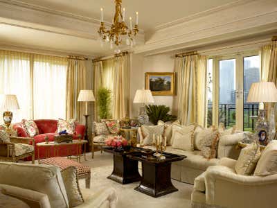 Traditional Apartment Living Room. Fifth Avenue Coop by William R Eubanks Interior Design Inc..