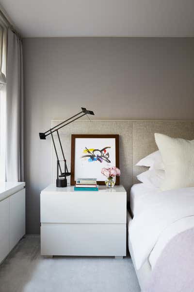  Modern Apartment Bedroom. Uptown Pied-a-terre by Pembrooke & Ives.