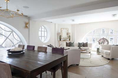  Art Deco Living Room. West End Apartment by Shanade McAllister-Fisher Design.