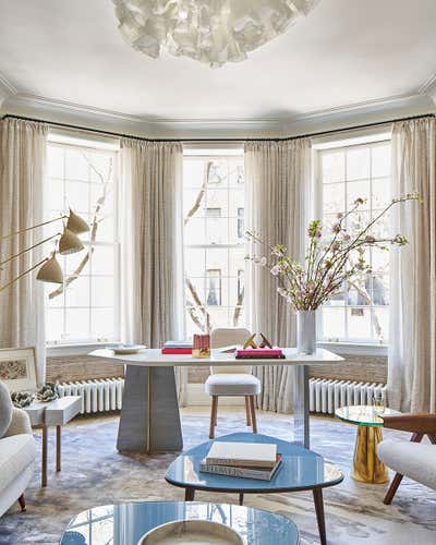 Contemporary Office and Study. Kips Bay Show House 2019 by Eve Robinson Associates.