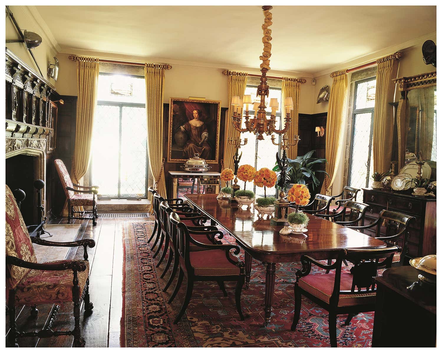 English Country Dining Room