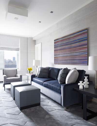  Transitional Apartment Living Room. Central Park West Apartment by Eve Robinson Associates.