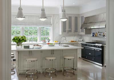  Transitional Family Home Kitchen. House in Southport, CT by Eve Robinson Associates.