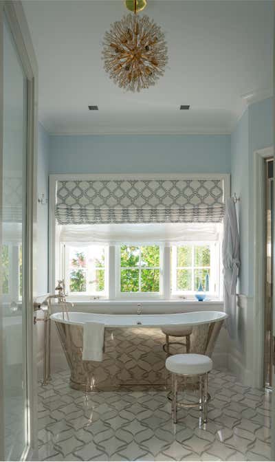  Transitional Family Home Bathroom. House in Southport, CT by Eve Robinson Associates.